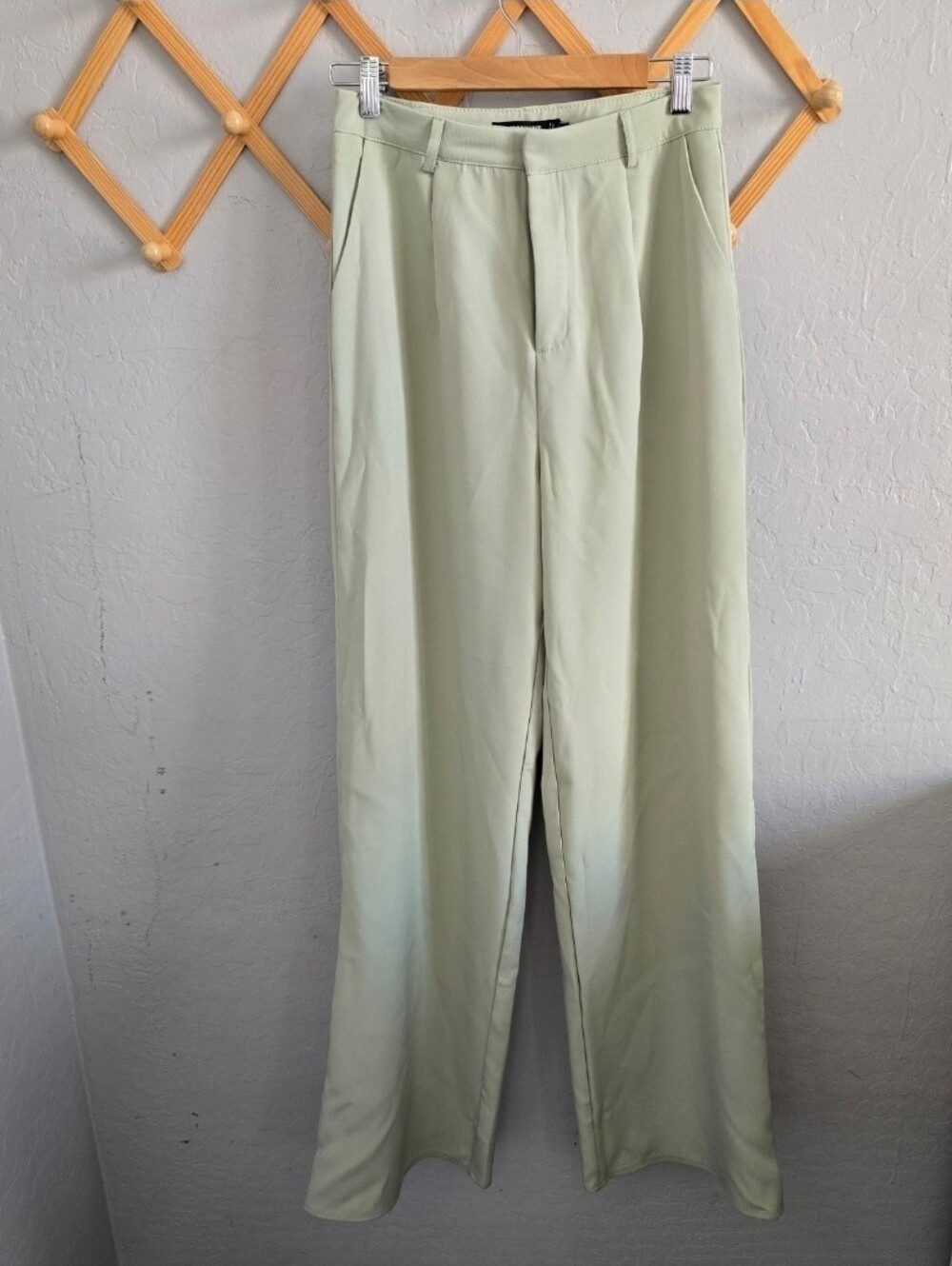Missguided Wide Leg Highwaisted Trouser Pants size 6